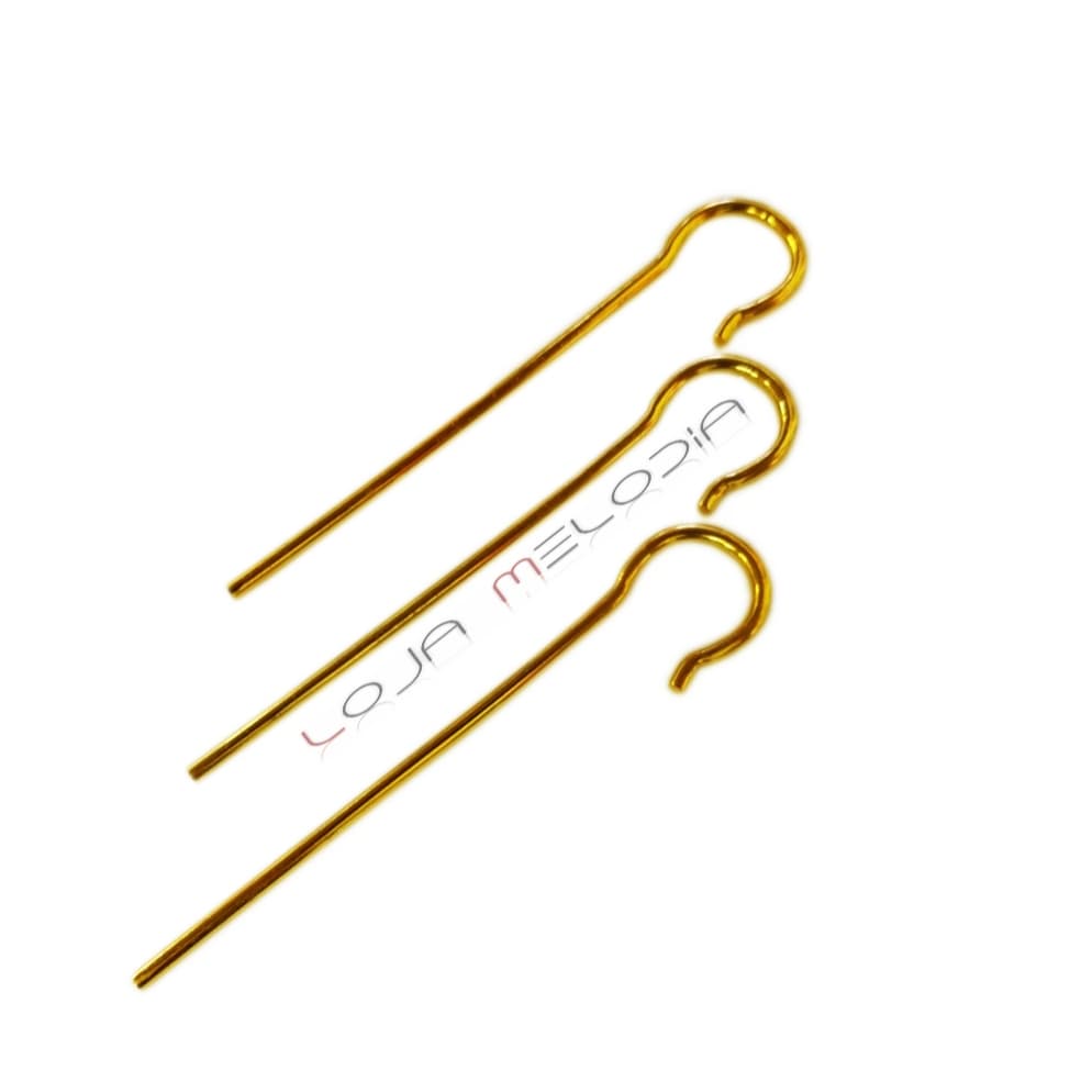 Cajado Para Campanha Dourado Pacote C/ 50 Unidades