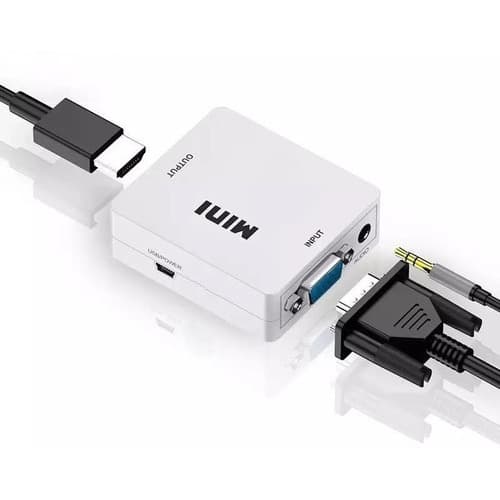 Conversor Adaptador Vga To Hdmi Vga P/ Hdmi Envio Rápido