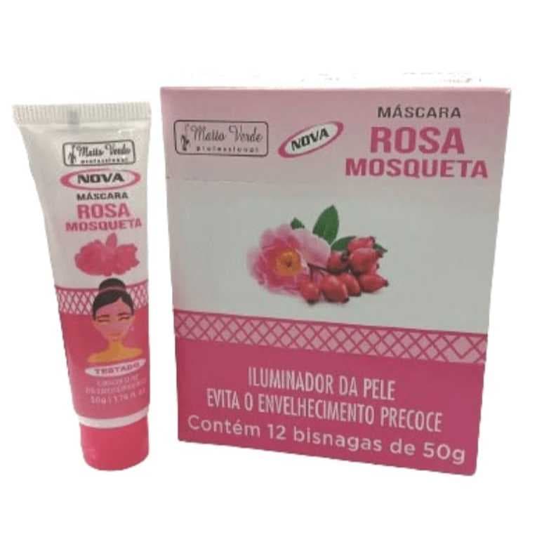 Kit 10 Mascara Rosa Mosqueta Anti Rugas Envio Rápido