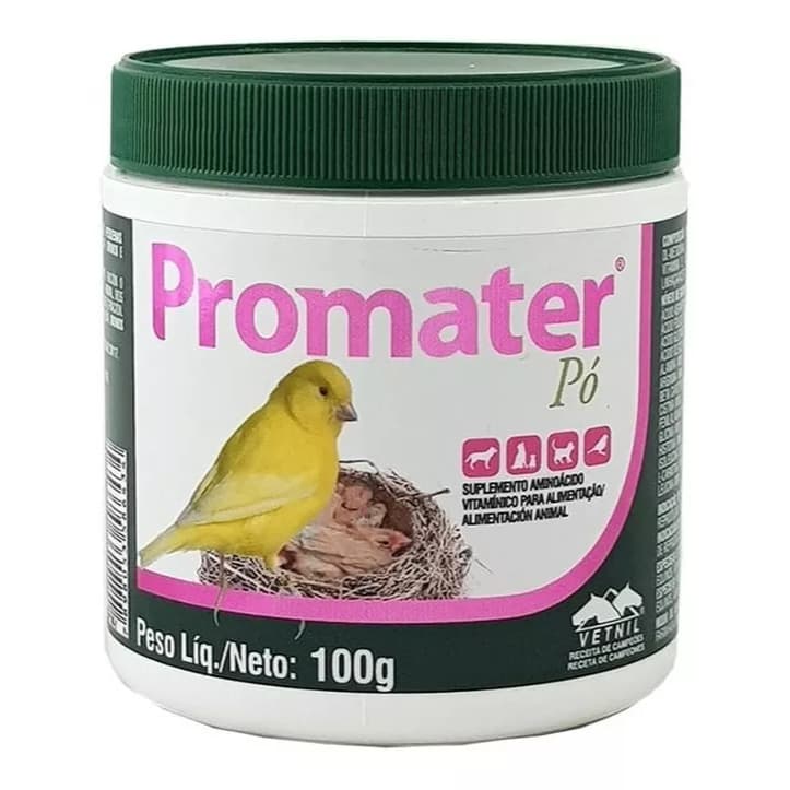 Suplemento Para Aves Reprodução Promater Pó 100g Vetnil