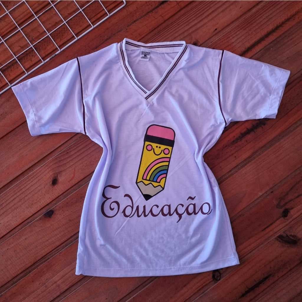 Baby look Educação,professora e pedagogia