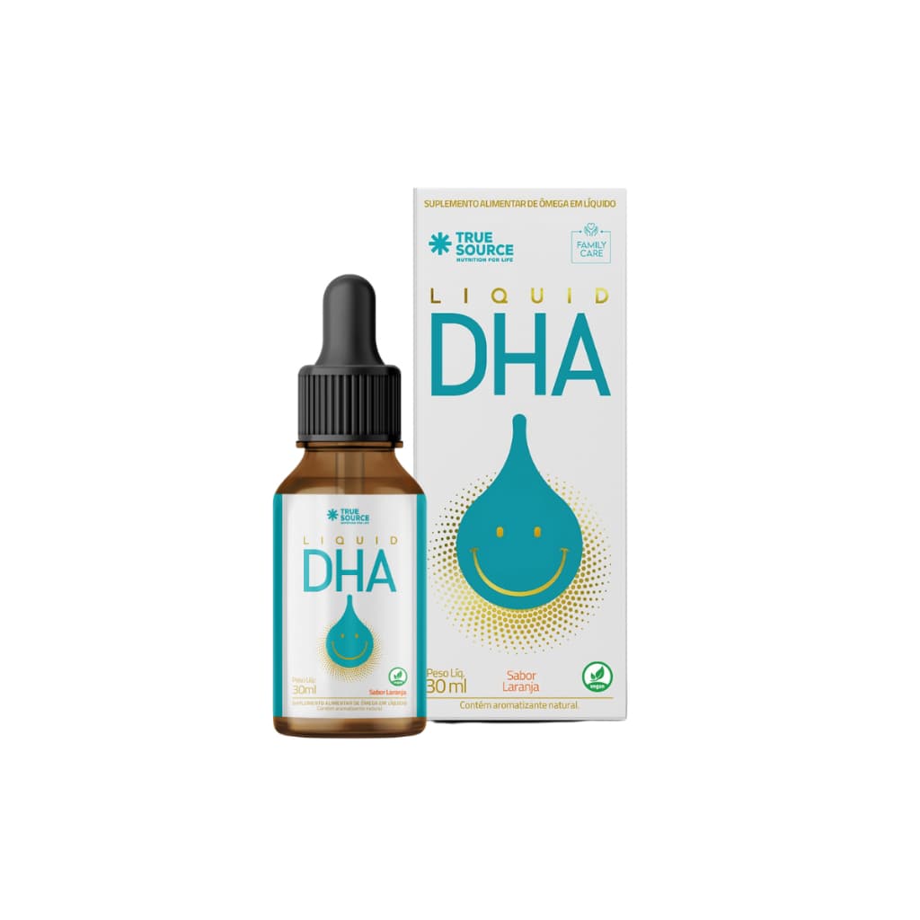 Super Omega 3 Liquido Dha 30ml True Source Original Natural Saúde Imunidade