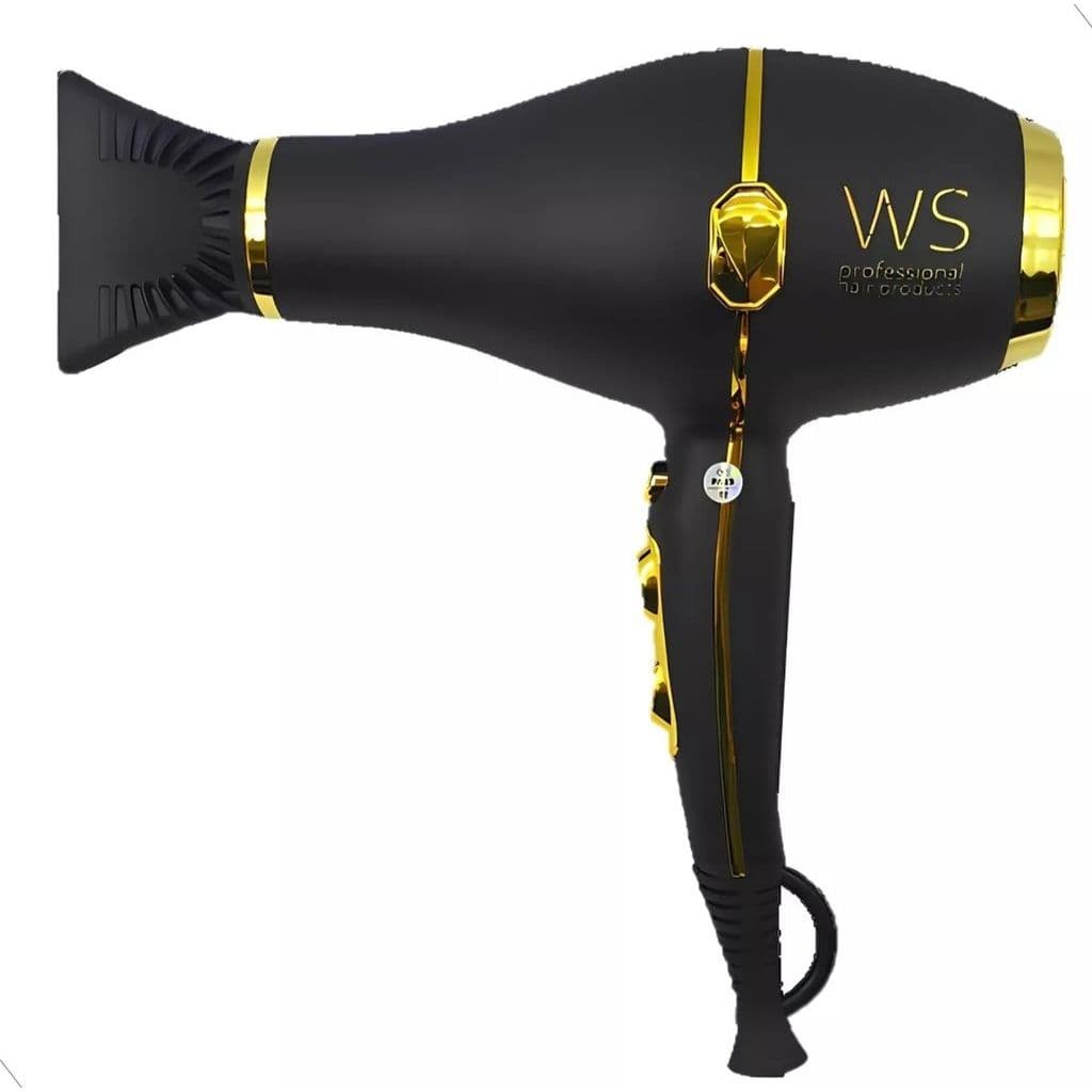 Secador De Cabelos Profissional Lizzo Ws Ultimate Gold