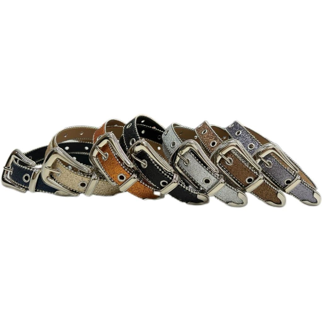 Cinto Feminino Brilho Strass Glitter Country Cowboy Modelo ZX-N139/140/142B