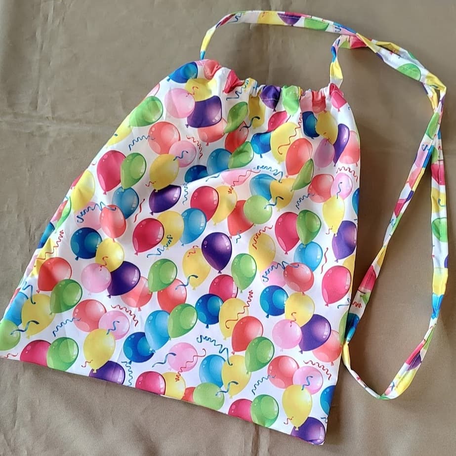 Sacolinha/Bolsinha de Erê Estampa Balões  / Umbanda Candomblé