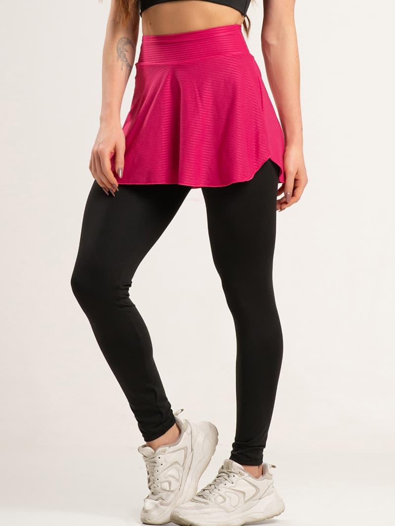 Saia Tapa Bumbum Feminina Para Academia Treino Ginastica Fit