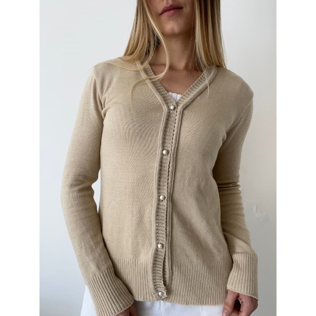 Casaco Tricô Elastano Botões Tricot Inverno Casaquinho Moda Feminina