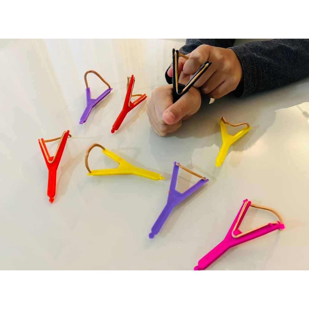 50 Unid Mini Estilingue Plástico Infantil Lembrancinha Aniversário
