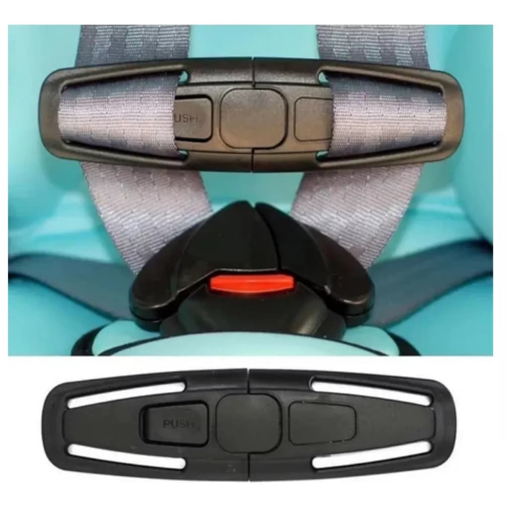 Trava Cinto Segurança Cadeirinha Bebe Conforto Carro Clipe