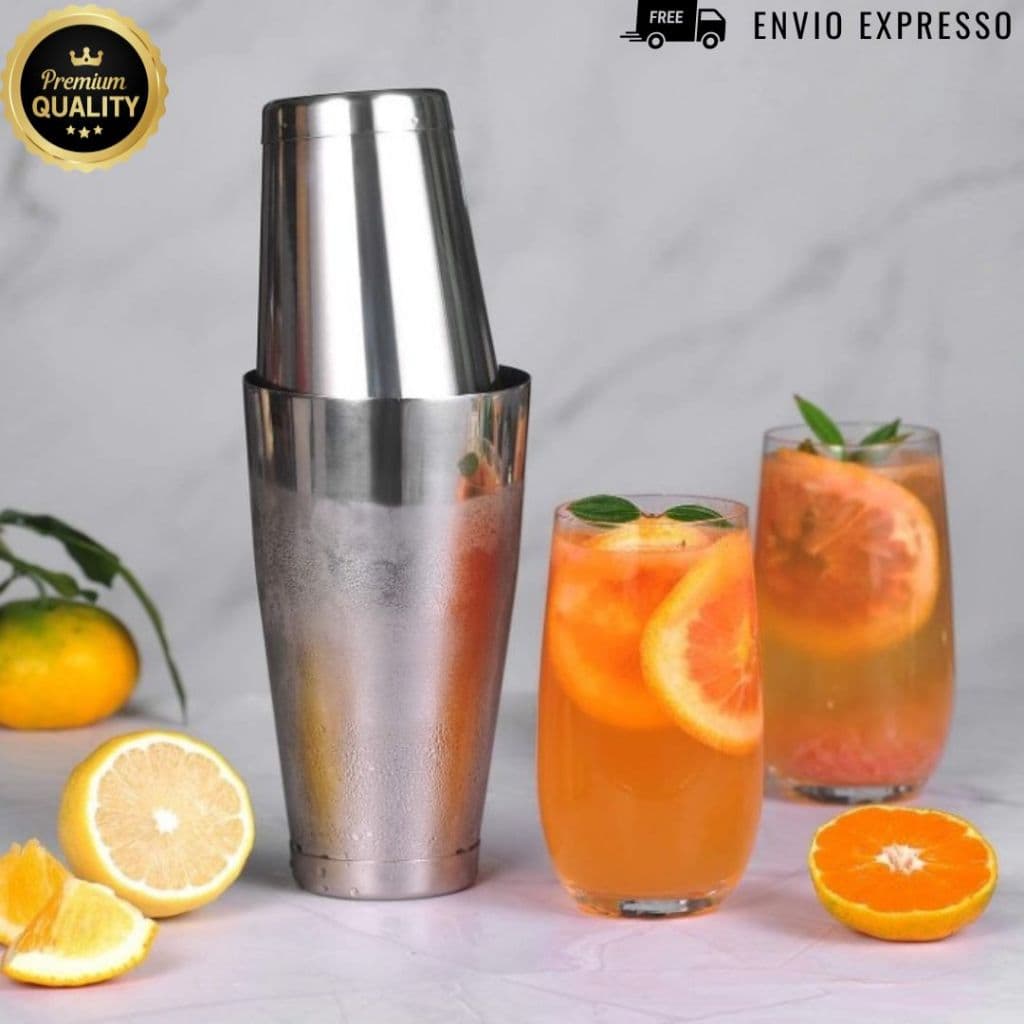 Coqueteleira Profissional Boston Caipirinha Inox 800ml