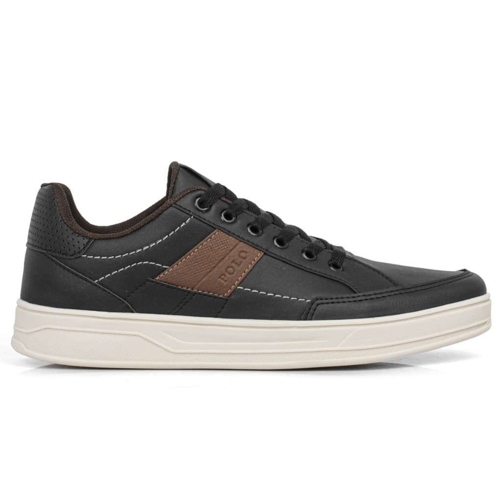 Tênis Sapatênis Masculino Polo Casual Esporte Fino Macio Leve