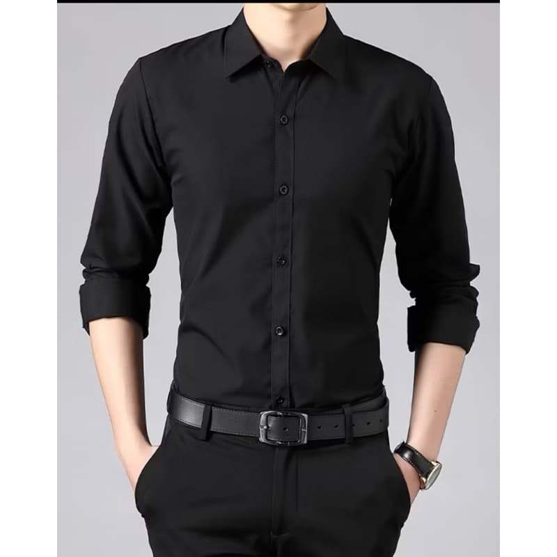 Camisa Social Masculina Manga longa Slim Fit