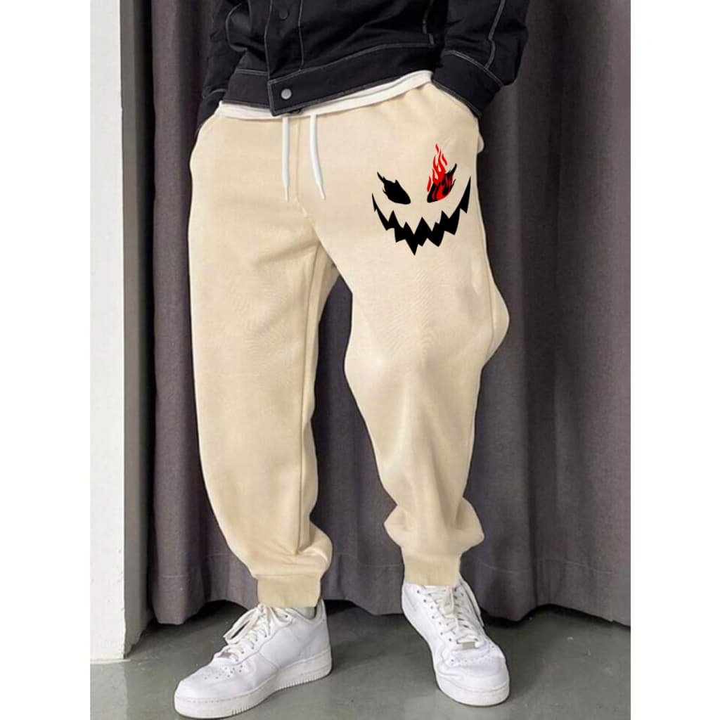 Calça Moletom Jogger Estampado Qualidade Confortavel Esportivo Treino Estampa