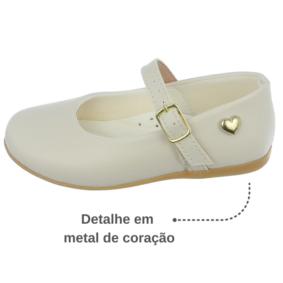 Sapatilha Infantil Menina Blogueirinha Boneca Macia Super Confortável Acabamento liso