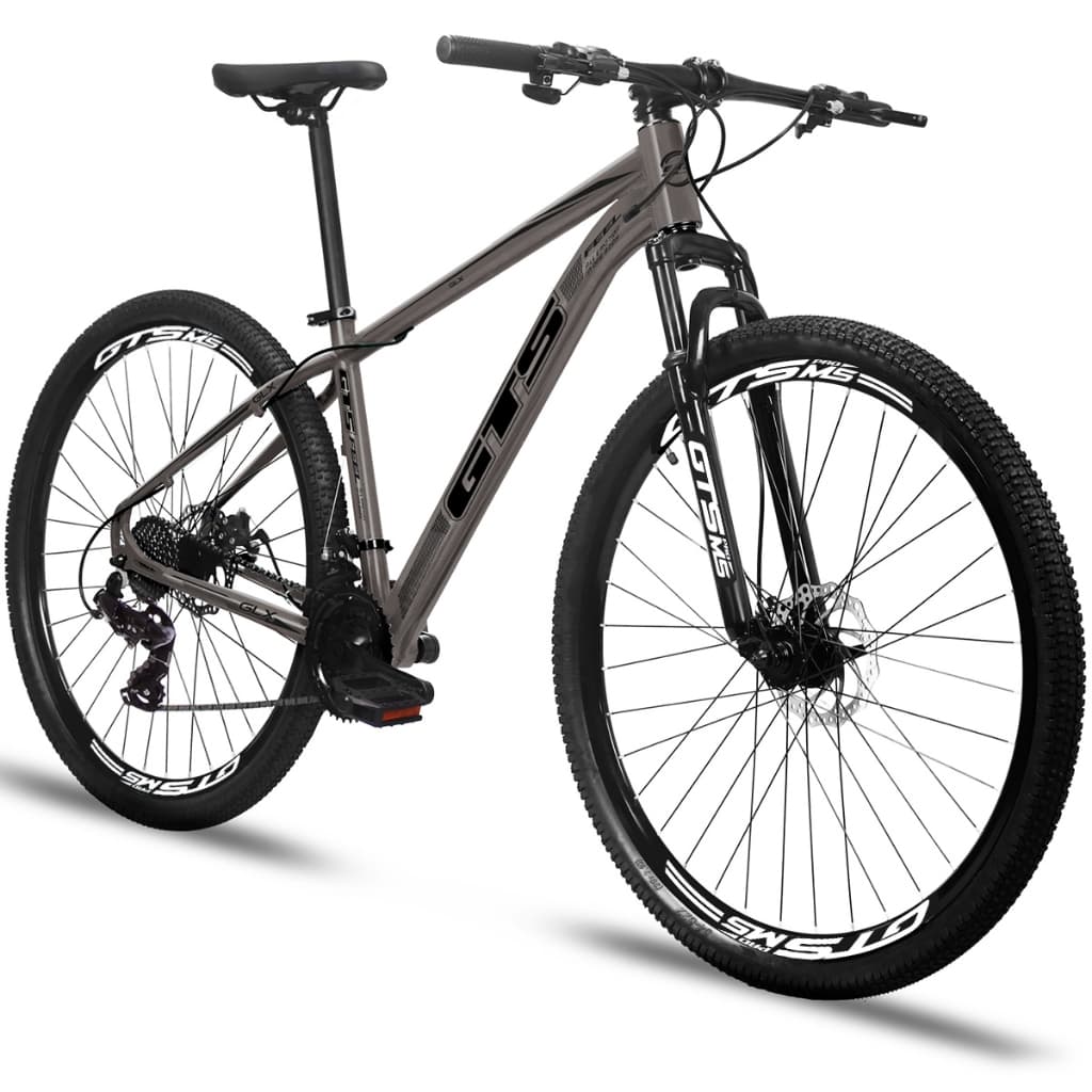 Bicicleta Aro 29 Gts Feel GLX 21 Marchas freios à Disco Câmbios Shimano Quadro de alumínio