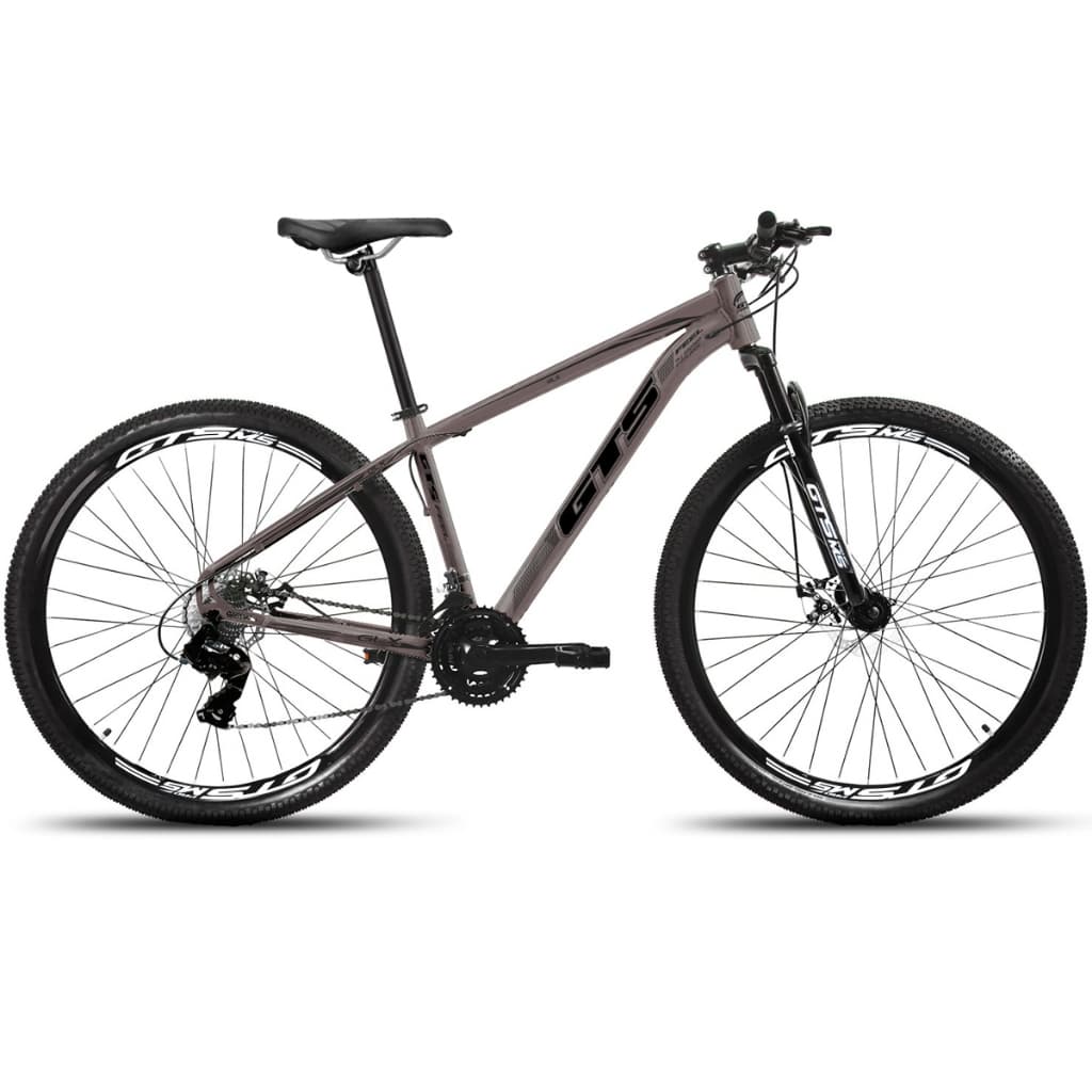 Bicicleta Aro 29 Gts Feel GLX 24 Marchas Freios à Disco câmbios indexados quadro de alumínio