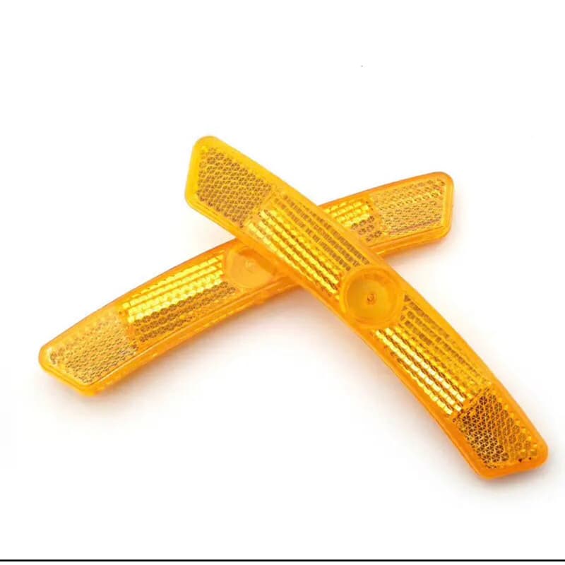 2X refletores de roda raios bike mtb bicicleta