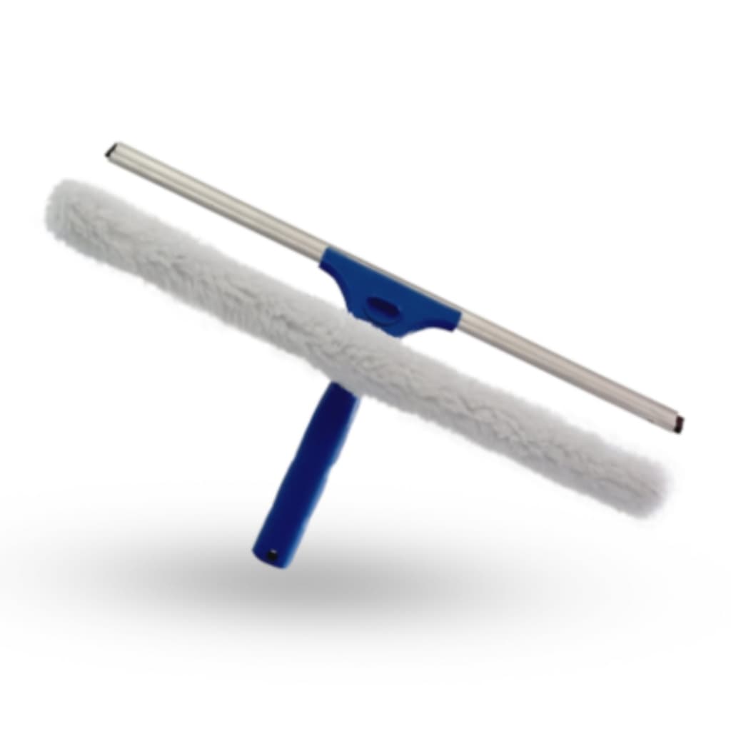 Rodo Limpa Vidro 25cm - Combinado para Vidros Reluzentes