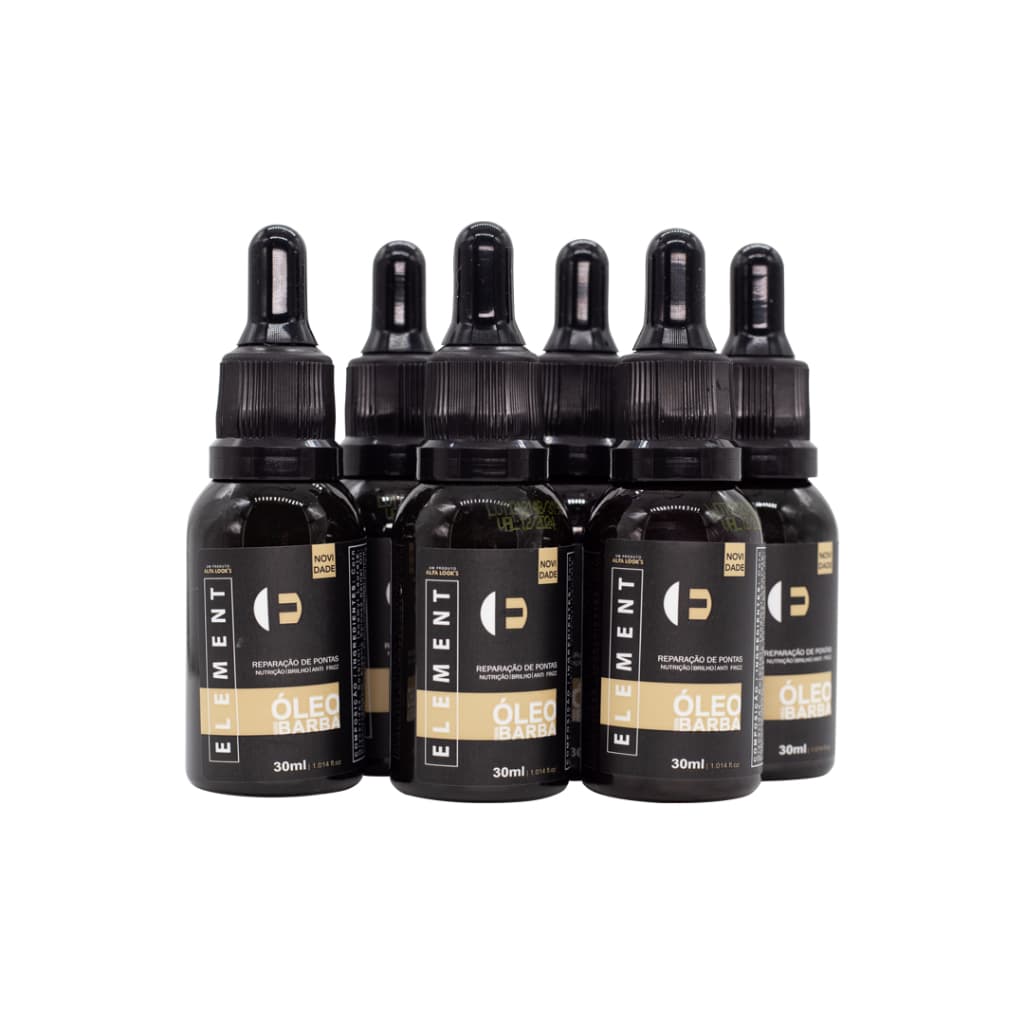 Óleo para Barba Element – 6 Unidades 30ml
