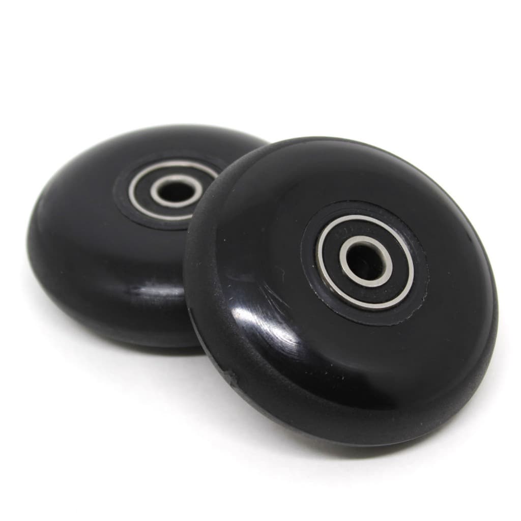 2 Rodas 72mm Waveboard Rocking Skate Surf  72x24mm Com Rolamentos