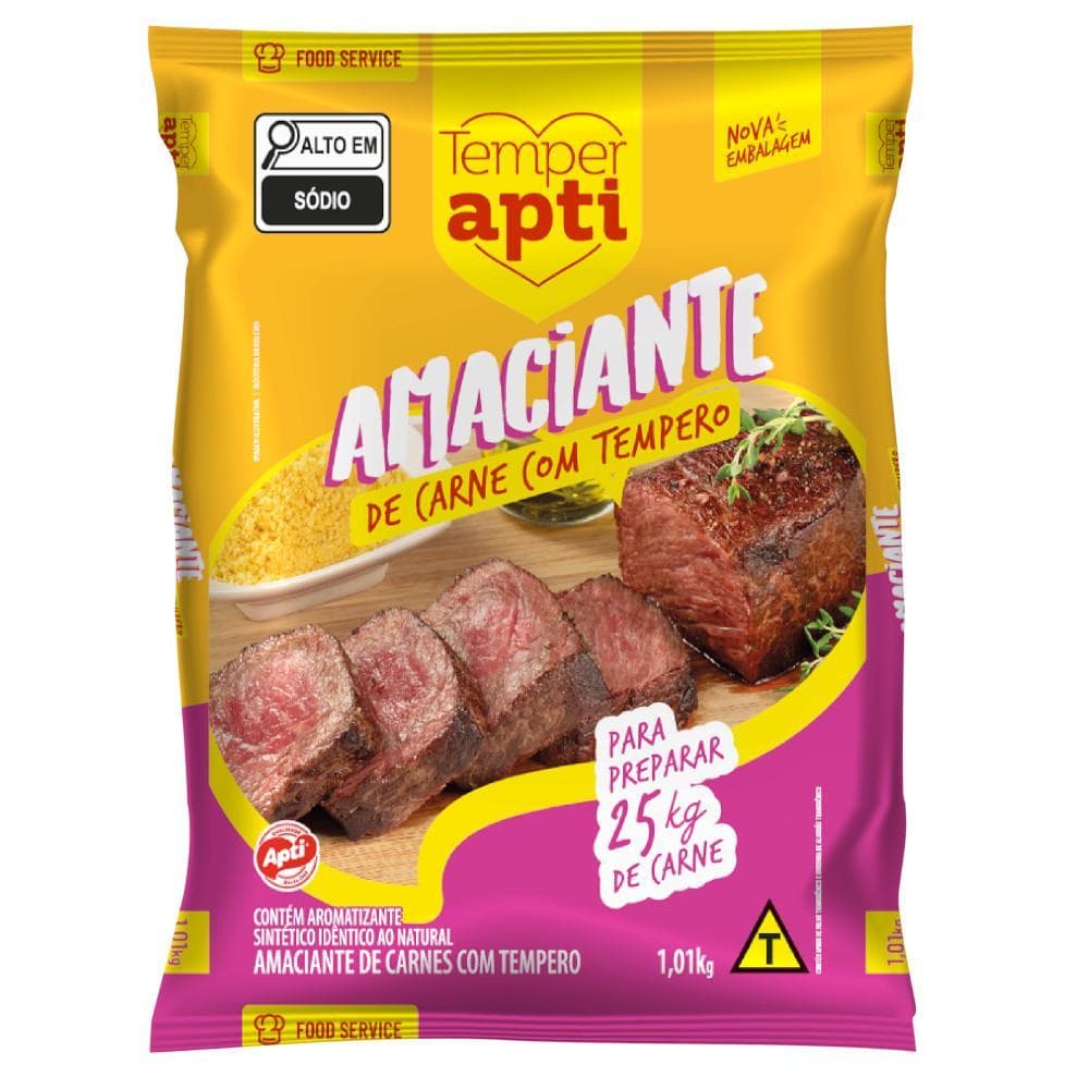 Amaciante De Carnes Com Tempero  Apti 1 Kg