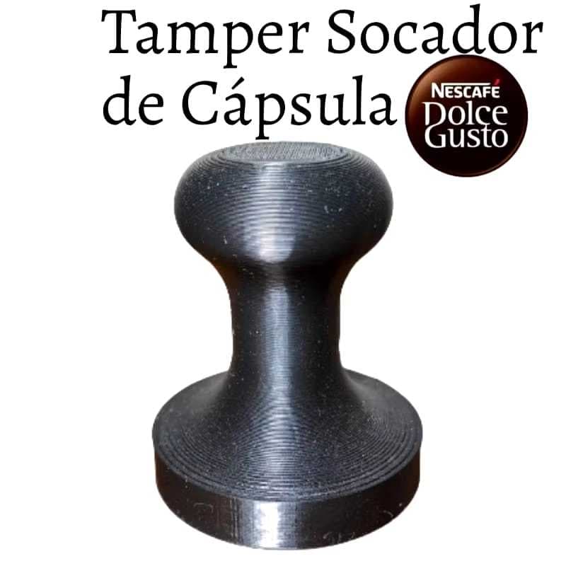 Tamper Socador Cápsula Reutilizável Dolce Gusto