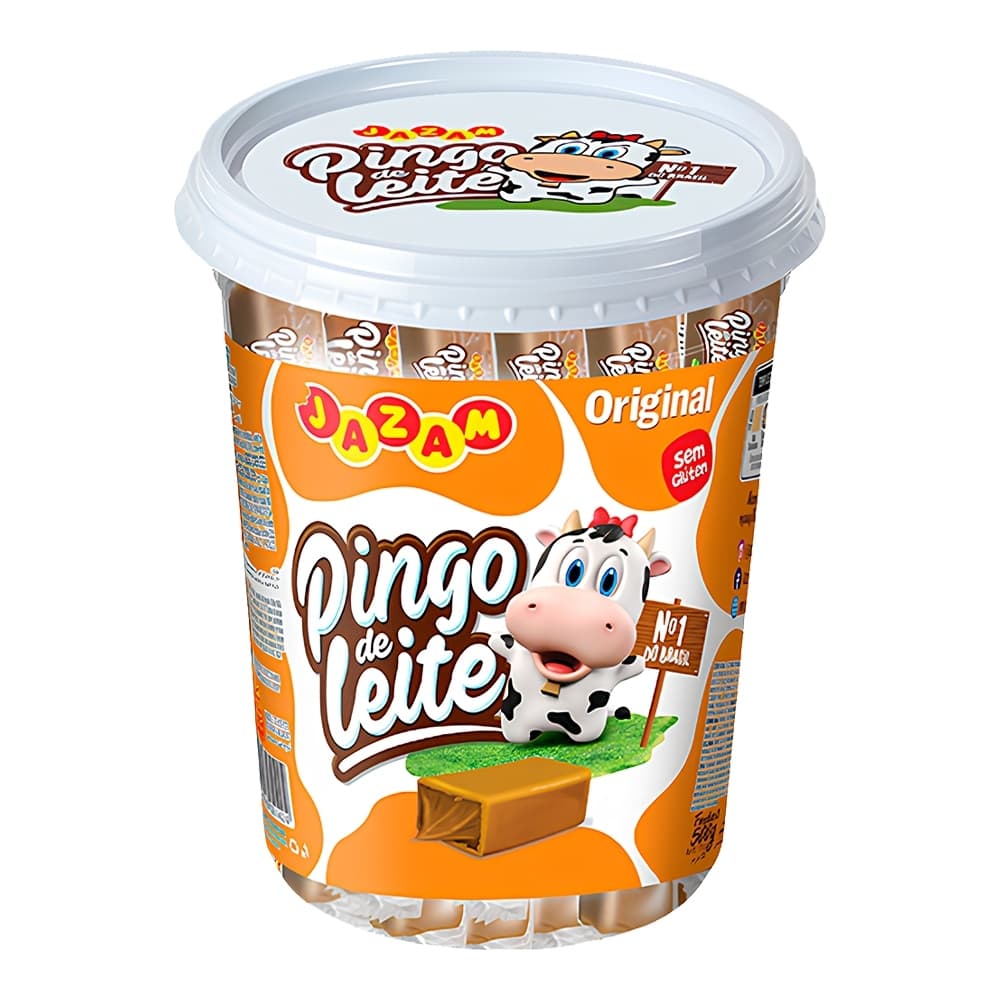 Pingo De Leite Tradicional cerca de 50 unidades 500g - Doce De Leite Jazam