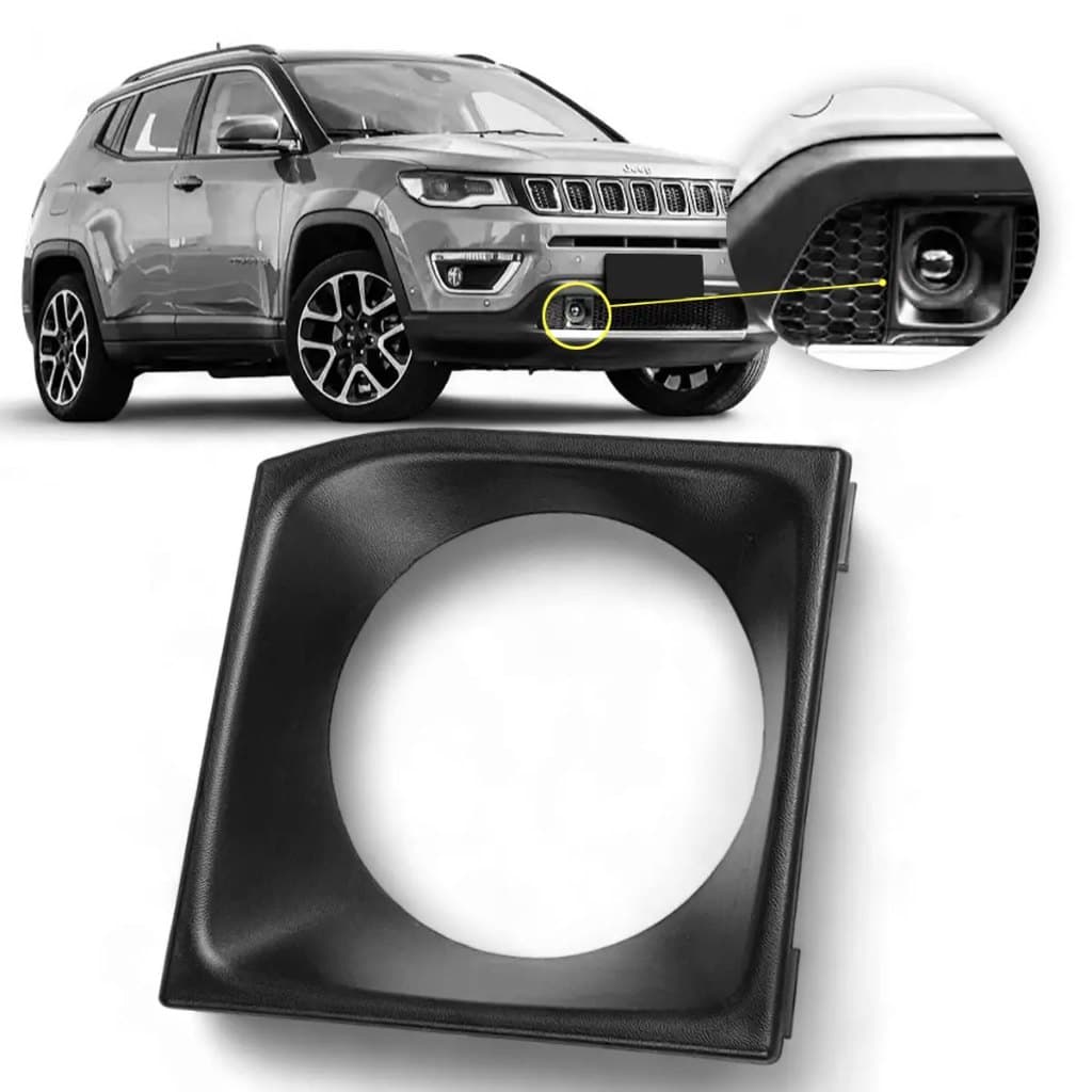 Moldura Sensor Colisão Jeep Compass Flex Original Acabamento Mopar