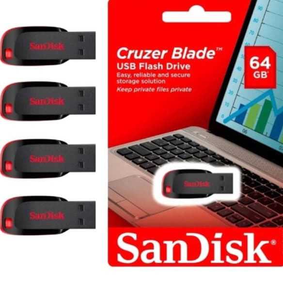 Pen Drives e OTGs USB 8GB 16GB 32GB 64GB Cruzer Lâmina 2.0 Flash Drive Memory Stick Pen Drive (Rplc)