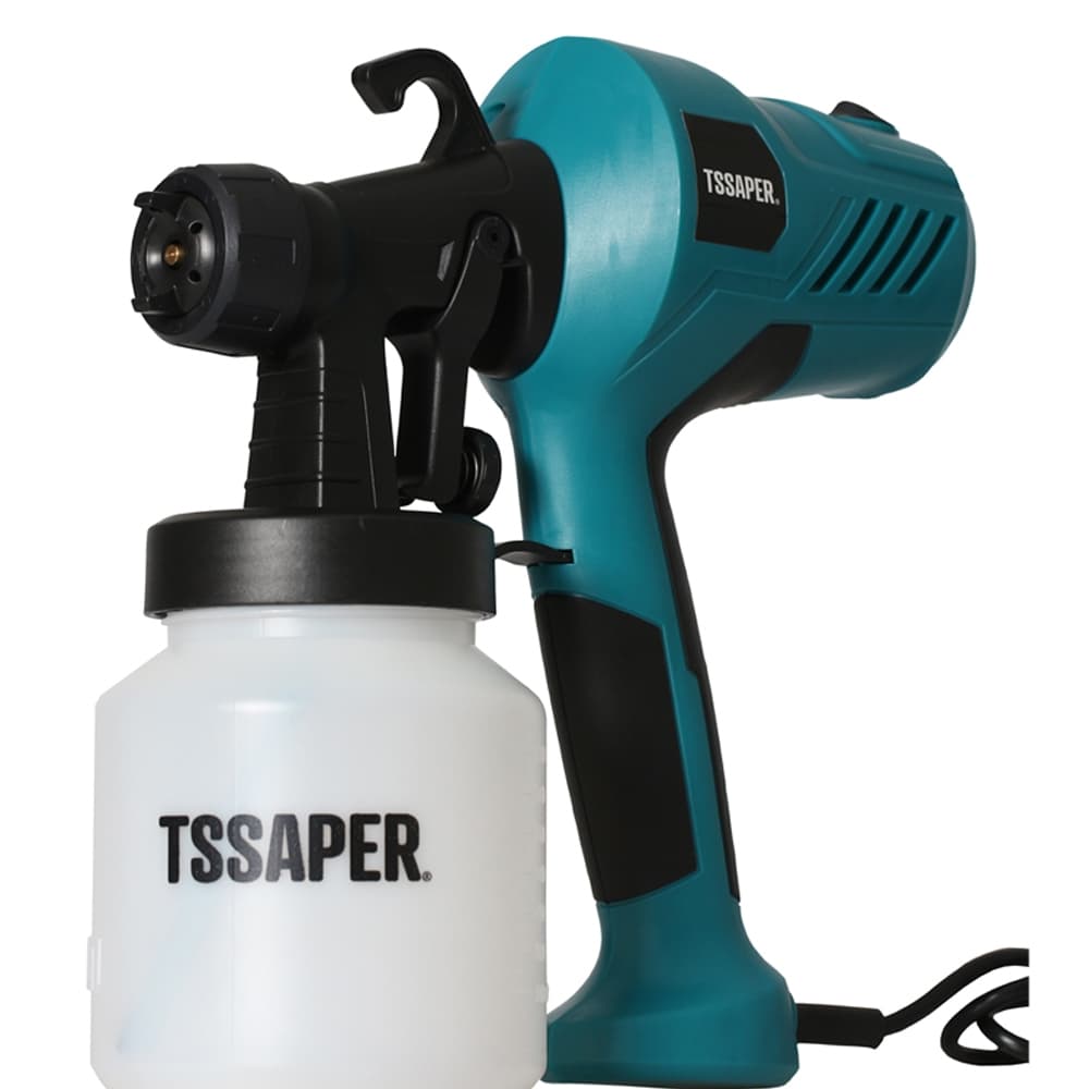 Pistola Elétrica Pulverizadora de Tinta para Pintura Compressor Com Bico de Metal 450w - TSSAPER