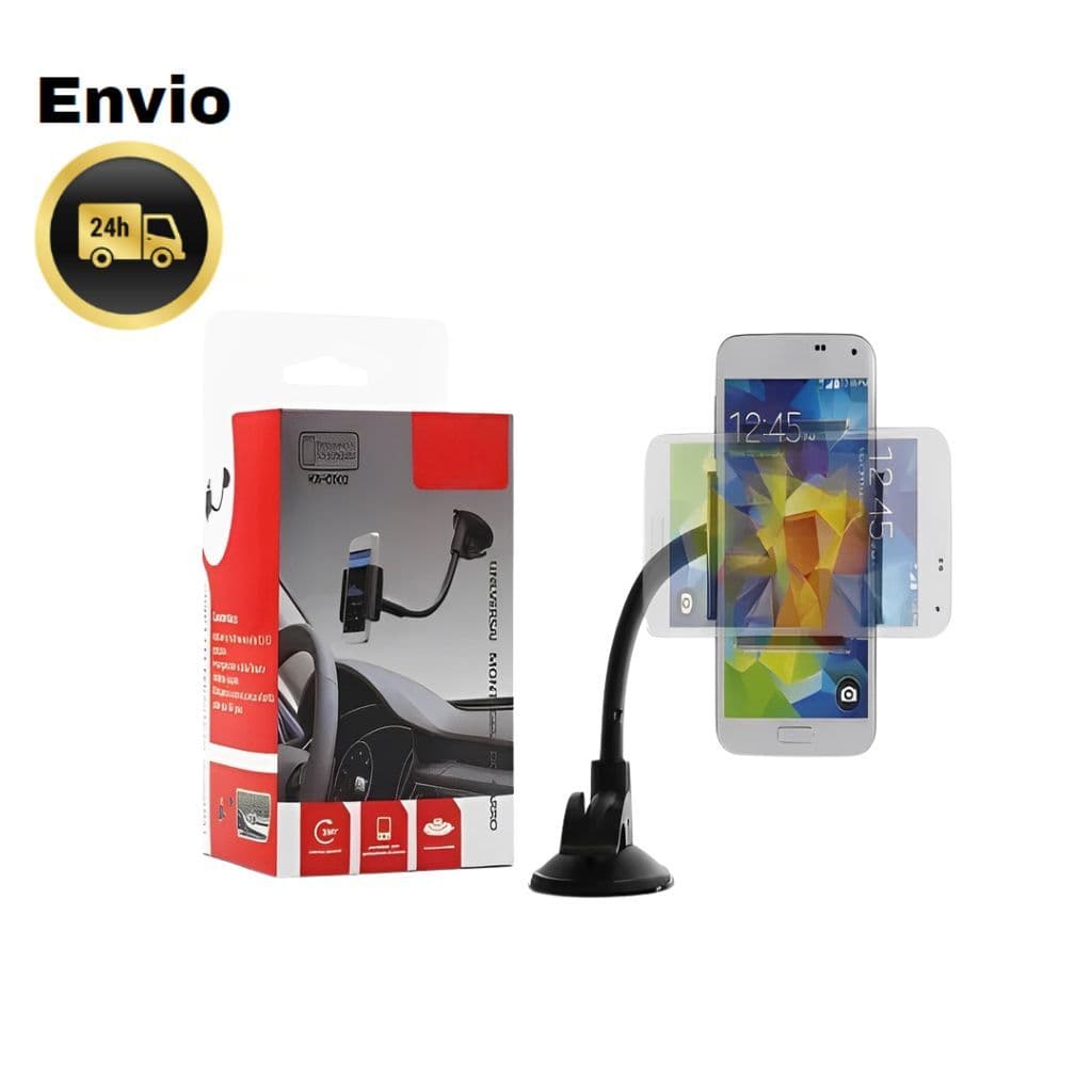 Suporte veicular para celular articulado com ventosa