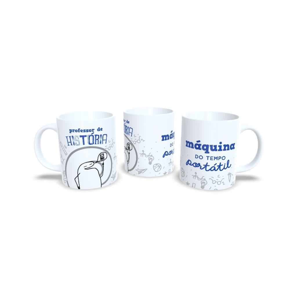 Caneca Personalizada Professores de Historia Divertida Florks Presente Aniversario Festa Full HD 588