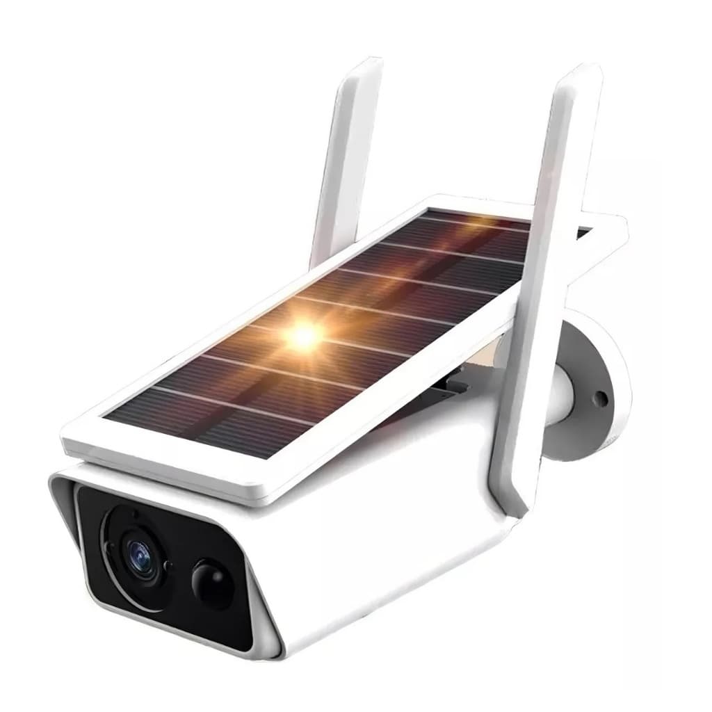 Camera IP Wifi Solar 4mp acesso via App Icsee