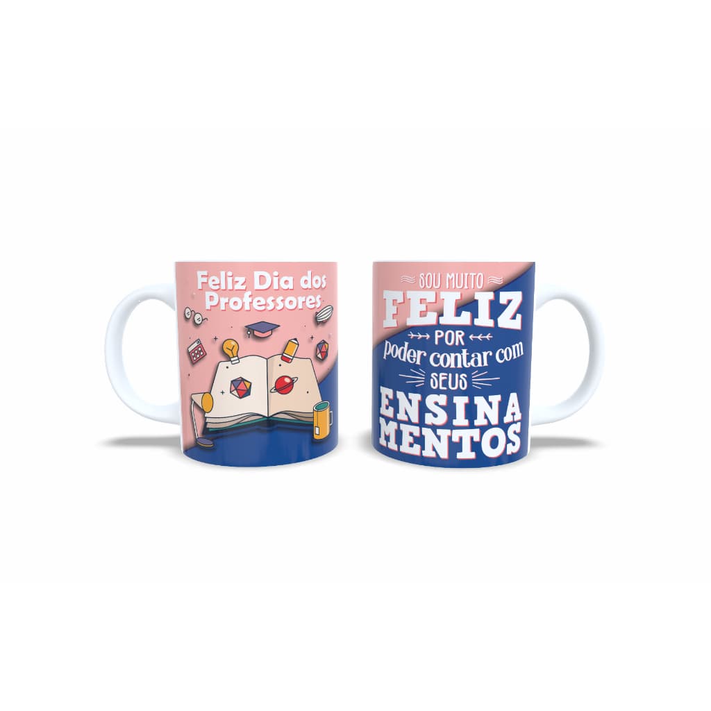 Caneca Personalizada Professor Contar Com Seus Ensinamentos Presente Aniversario Festa Full HD 905