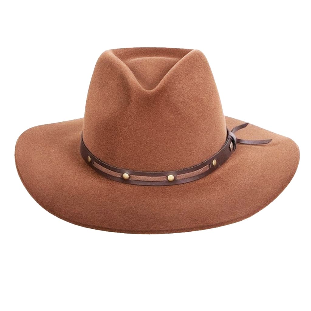 CHAPÉU FEDORA FERRUGEM ESTILO COUNTRY GUSTAVO LIMA - COM PEQUENOS DEFEITOS DE FABRICAÇÃO - LEIA A DESCRIÇÃO
