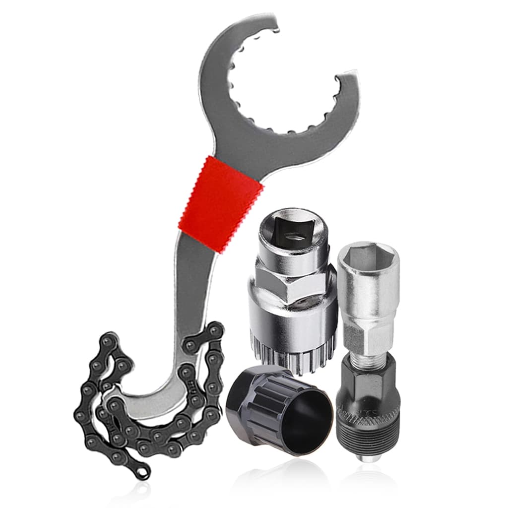 Kit Ferramentas Mountain Chave Extrator Bike Pedivela Cassete Movimento Central Catraca bike