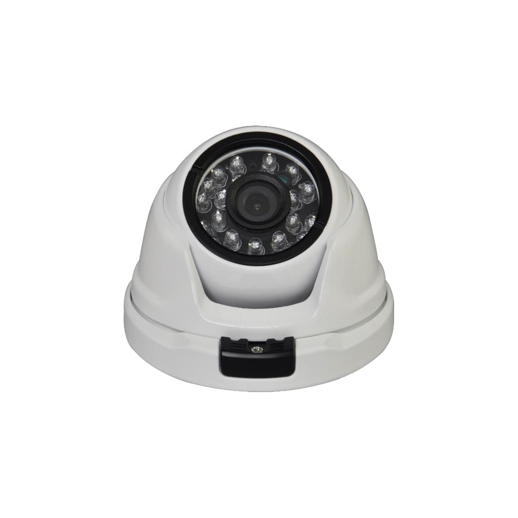 Camera AHD 2mp Dome Infravermelho metal proteção contra chuva