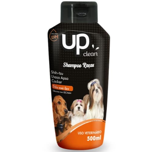 shampoos up clean raças 500ml