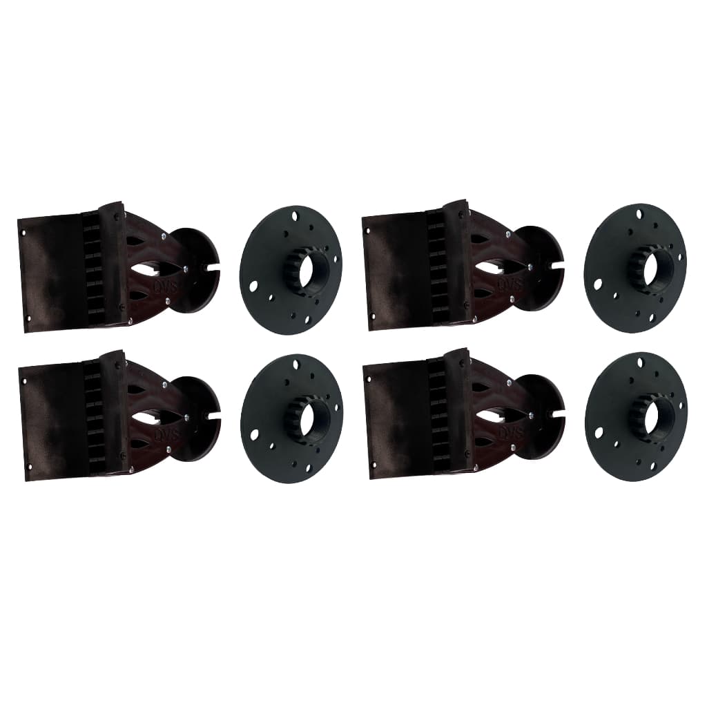4 Guia De Onda Qvs 1325 Para Drive Ti Titanium Som Automotivo Som Profissional 1 polegada