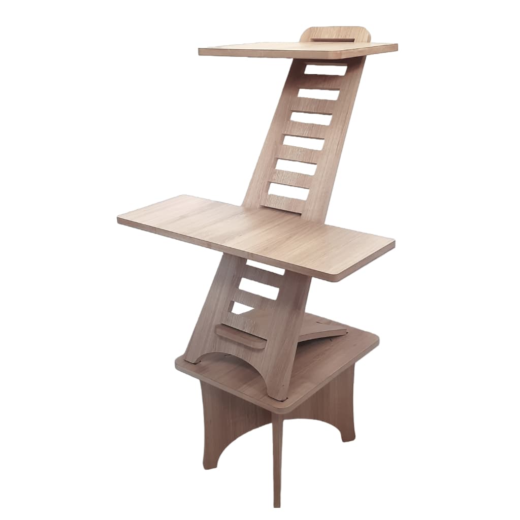 Kit Suporte Standing Desk Para Notebook 1 Metro