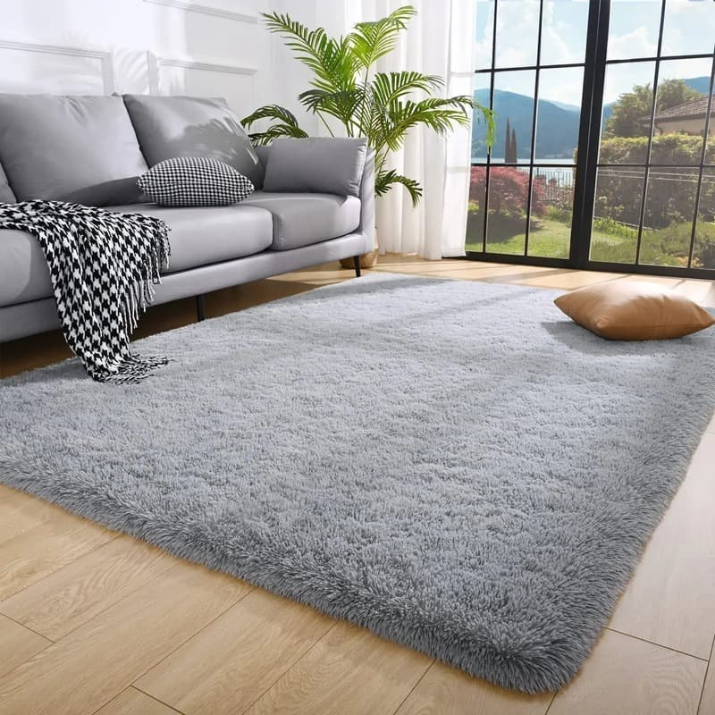 Tapete Peludo, Felpudo De Sala Ou Quarto Luxo 1,50 X 2,00 PROMOÇÃO