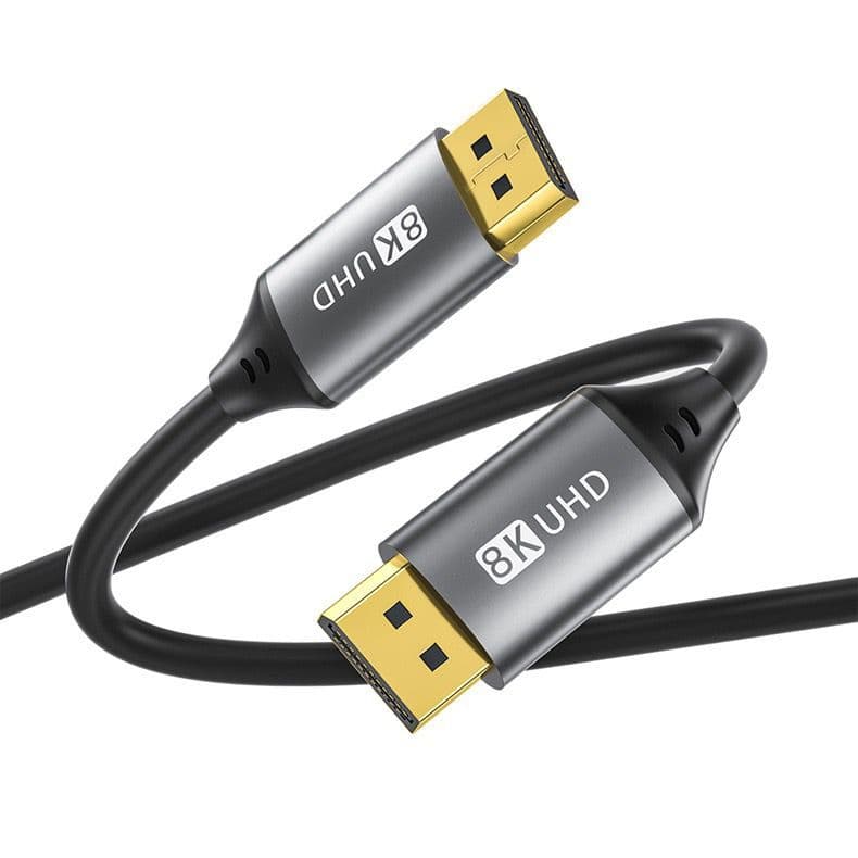 Displayport Dp Para Dp 1.4 Cabo 8k 60hz 4k 144hz Ultra Hd Cabo Adaptador De Vídeo Para Hdtv Projetor Notebook 3M