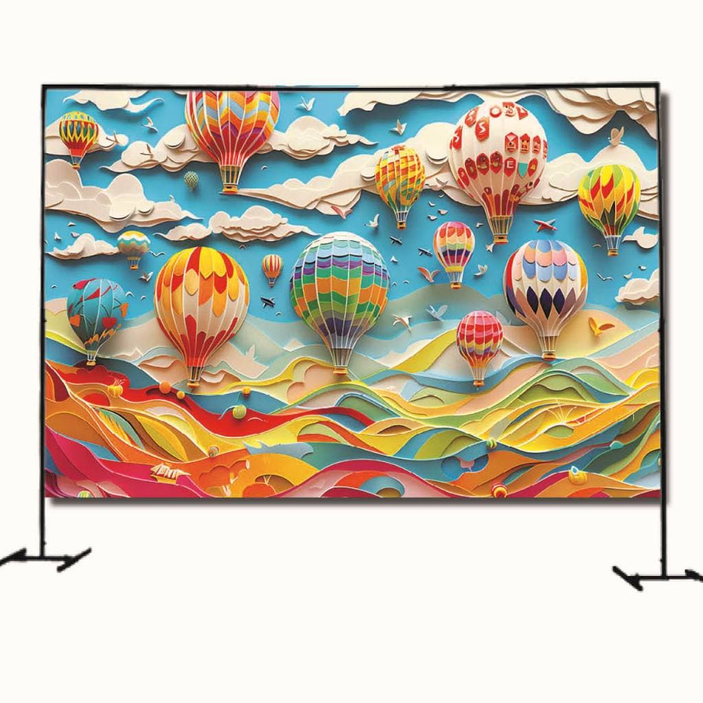 Fundo Painel Ensaio Fotográfico Cenário Decoração de Aniversário e Festa Balões
