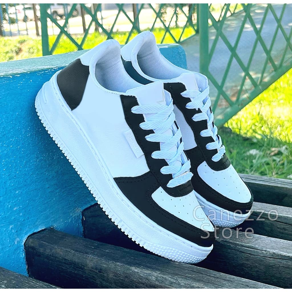 tenis feminino casual Plataforma confortavel sola reta Academia Promoção 2024 Original Canedan!