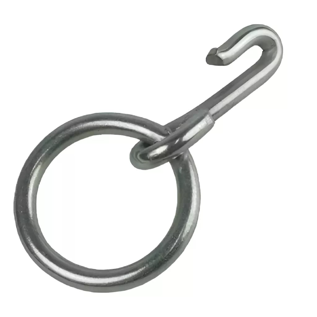 Esticador Argola Para Arame Farpado Estica Cerca Aço Maciço Galvanizado