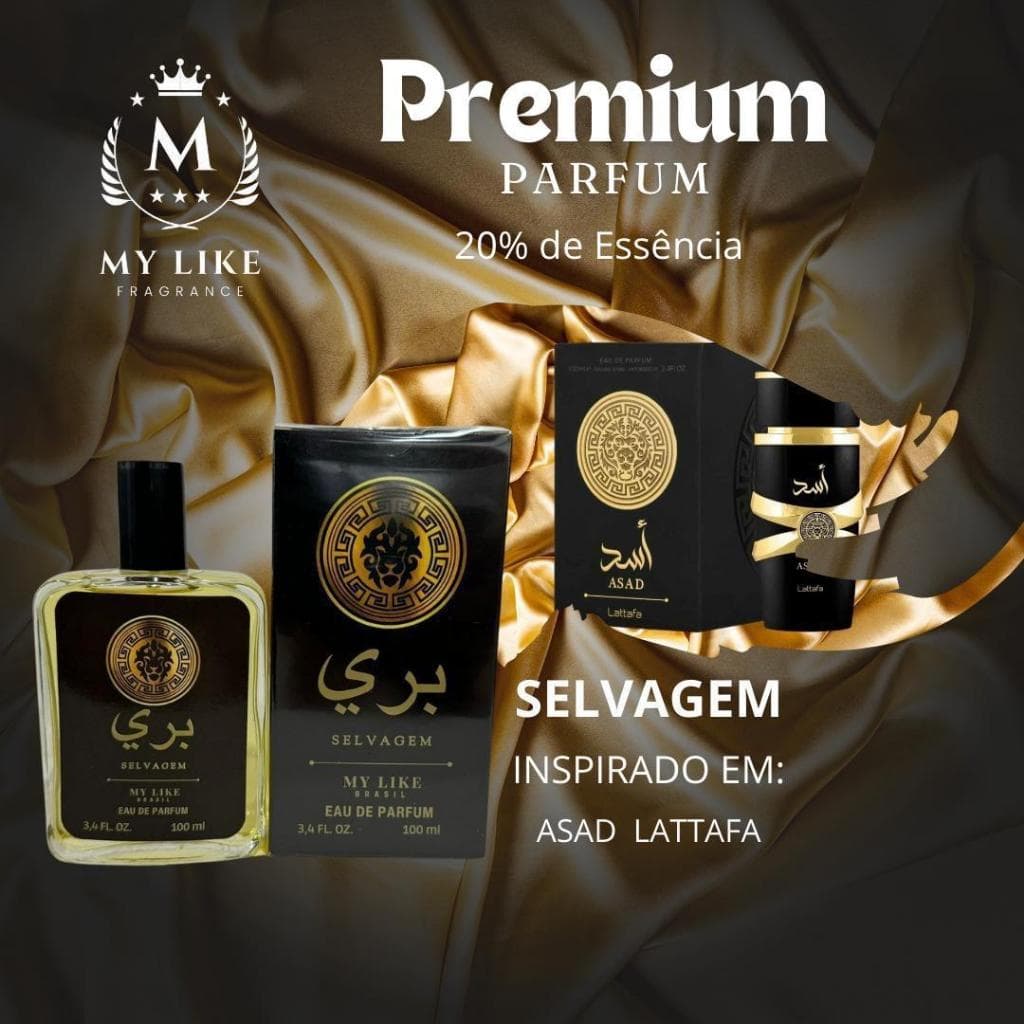 Perfume de alta fixação longa duração 20% Essência masculino Perfum inspirado Alternativa de perfumes - My Like