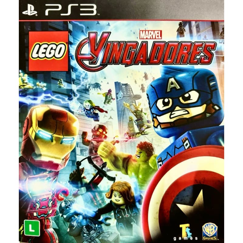 Lego marvel vingadores ps3 original , midia fisica
