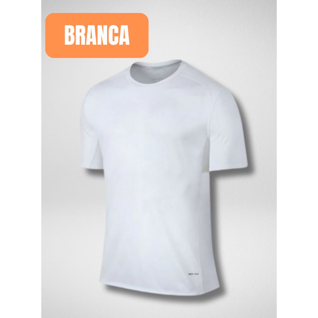 Promoção Camiseta Dry Fit Masculina Lisa - Casual Treino Academia Esportes Exercícios Corrida