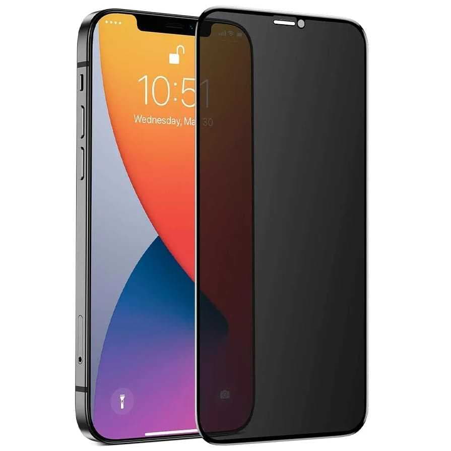 Película 3D Privacidade para iPhone 13 Pro Maxx Brinde Kit limpeza