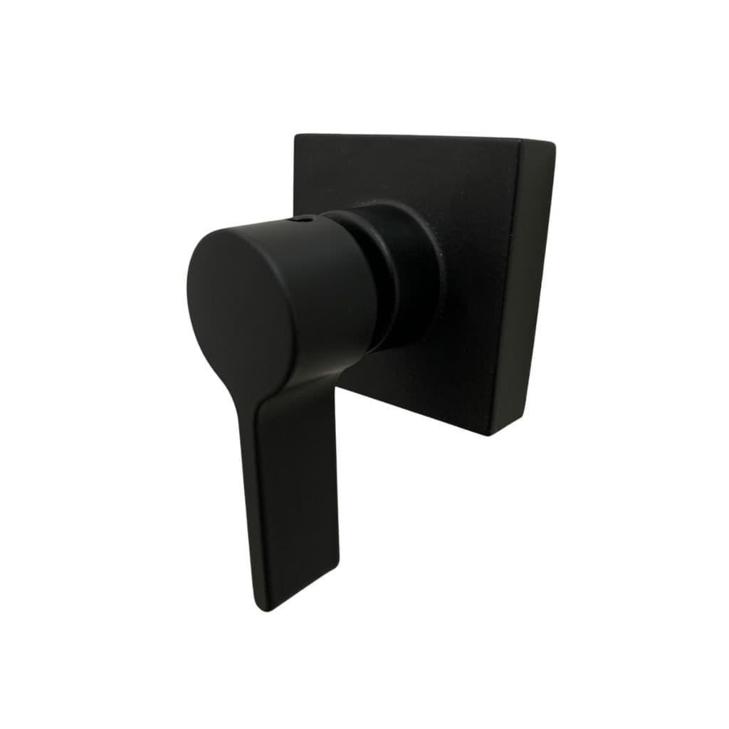 Acabamento Banheiro Preto Para Registro Com Alavanca C70 abs Padrao Deca